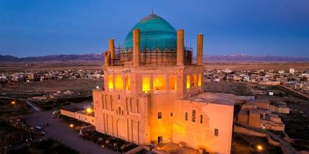 گنبد سلطانیه نمادی از عظمت، خلاقیت و معماری ایرانی